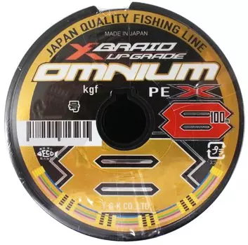 Omnium X8 Upgrade Multicolor 100 м 12 соединений 4 X-Braid [1200 м] Нет.