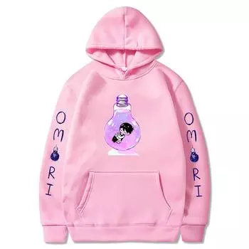 Omori Sunny Basil Hero Mari Kel Kawaii Hoodies Harajuku Sweatshirts Pocket Fashion Pullovers Large Clothing Sudaderas for Aldults XS белый
