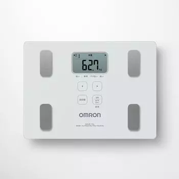 OMRON Body Composition Meter White HBF-235-JW