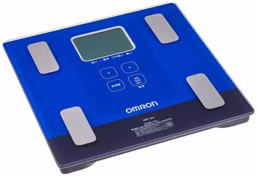 OMRON Composition Meter Automatic Recognition Function Dark Blue Weight/Body HBF-226-DB