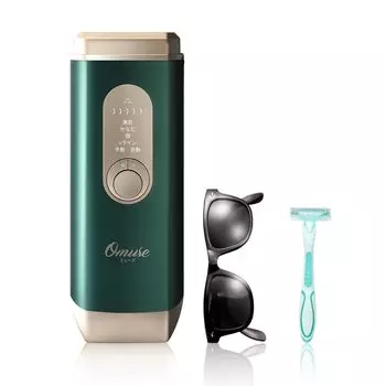 Omuse IPL light hair removal domestic salon light beauty hair removal device for light beauty compatible with automatic continuous manual unwanted зелёный