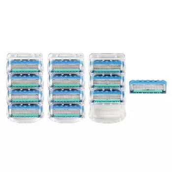 На BU совместимые с Gillette лезвия премиум-класса для близкого контакта Fusion Proglide Power, 4 шт., 3 шт., корейские лезвия для бритвы