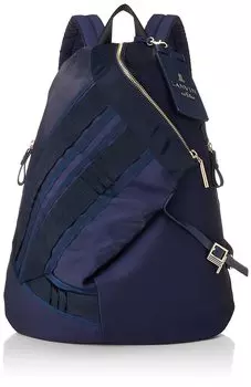on Backpack with pass case Miel Backpack with pass case Dark Blue [Lanvin Bleu] (no glitter) Women s