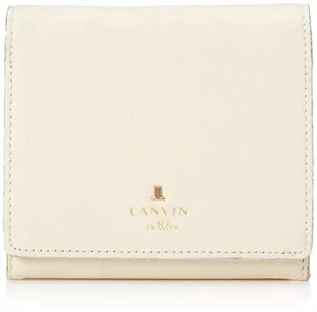 on Bifold Wallet White [Lanvin Blue] 483222-00 Women s