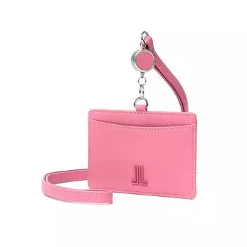 on Carillon ID Case with Reel 484255 Pink [Lanvin Bleu] Women s