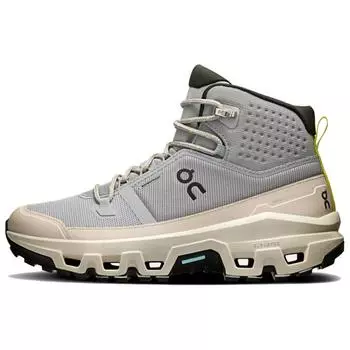 ON Cloudrock Водонепроницаемые женские кроссовки из сплава Ice серые 3WF10133317 38