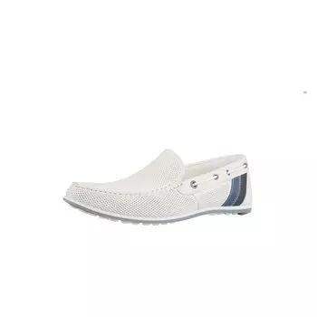 on Driving Shoes 86545 WHT cm 2E [Lanvin Bleu] Men s 26.0