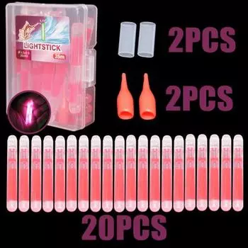 On Fishing Rod Light Sticks Glow Stick Fishing Float Fishing Light Stick Luminous Float Fluorescent