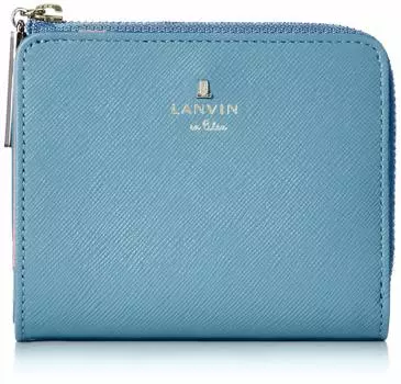 on Leather Folding Wallet Bifold Wallet Luxembourg Color 482023 Blue [Lanvin Bleu] Women s [New/New Color]