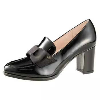 on Loafers Ribbon Motif Heel Up Loafers 2782 B Glass cm E [Lanvin Blue] Women s 22.0