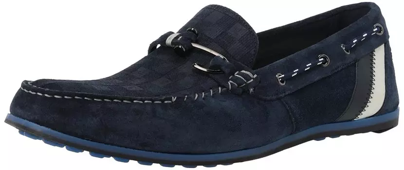 on Moccasins 86481 cm 2E [Lanvin Blue] NAV-V 25.0cm Men s 25.0