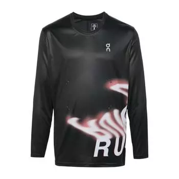 On Pace Легкая дышащая футболка с рукавами Lg для мужчин, черные 1ME10190553 M