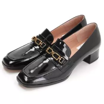 on Pumps Square Toe Loafer Pumps 2831 B Glass cm E [Lanvin Blue] Women s 24.5