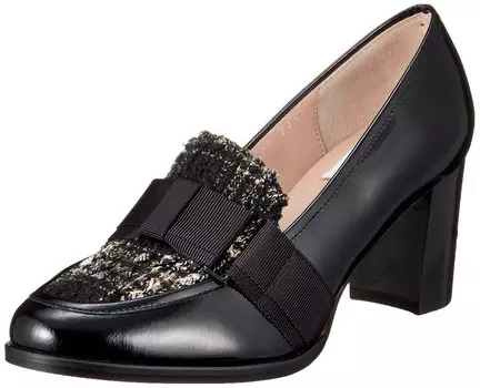 on Ribbon Motif Heel Up Loafers 2671 cm E [Lanvin Blue] Women s B/ 22.5