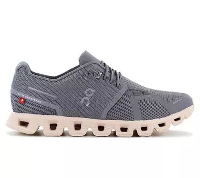 ON Running Cloud 5 - женские кроссовки для бега Zinc-Shell 59.98883 ОРИГИНАЛ EU 37 US 6 серый