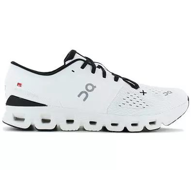 ON Running Cloud X 4 - Мужские кроссовки цвета слоновой кости и черного цвета 3ME30040791 5 ОРИГИНАЛ EU 40 US 7 белый