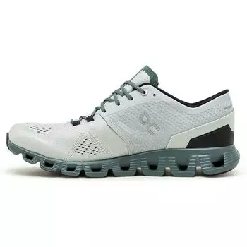 On Running Cloud X Glacier Grey Olive Мужские кроссовки 40.99595 44