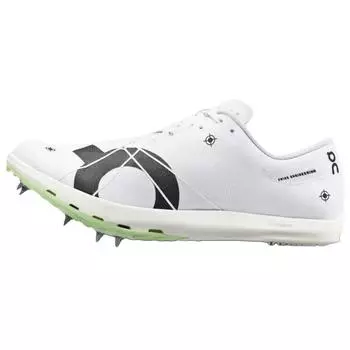 On Running Cloudspike 1500м неокрашенный белый мятный (Женский) Женские кроссовки Undyed-White 3WD10561105