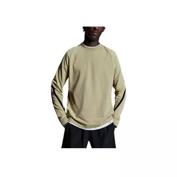 On Running Studio Crew Neck Comfortable Versatile Long Sleeve Sweatshirt Men sweatshirt Sour-Green 1MF11752902 L