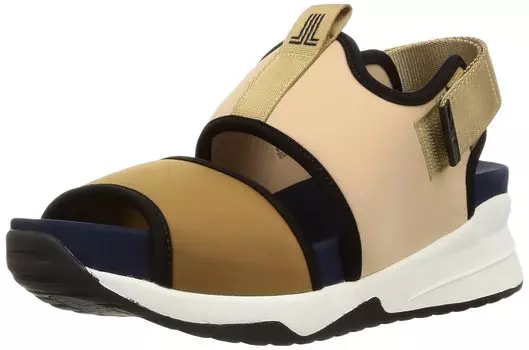 on Sandals Track Sole Covered Sandals 2770 cm E [Lanvin Blue] Women s BG/ 23.0 cm~23.5