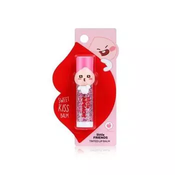 ON THE BODY Little Friends Kiss Me Lip Balm 4,1 г [ON THE BODY X LITTLE FRIENDS] Little Ryan (Untinted)