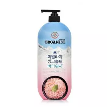ON THE BODY Organist Pink Salt Body Wash 900 г Роза Мята 900 grams of mint