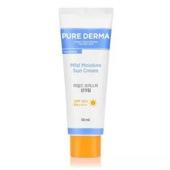 Солнцезащитный крем для тела Pure Derma Mild Moisture SPF50+ PA++++, 50 мл, 1 шт.
