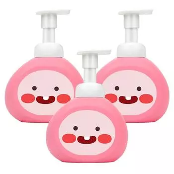 On the Body Secomma Antibacterial Bubble Hand Wash Little Apeach Citrus Fragrance, 500ml, 3 units