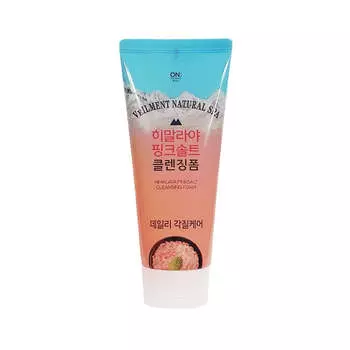 On the Body Veilment Natural Spa Himalaya Очищающая пенка с розовой солью 200 мл*1 шт./2 шт. 1Pc