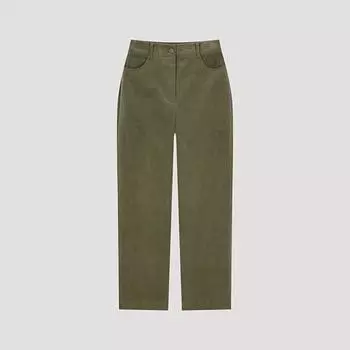 Она мисс Вельветовые прямые брюки SwwSlo42850 Pink/55