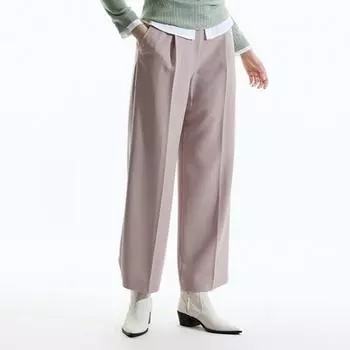 Она пропускает один свободный крой брюк SwwSln32060 Pink/44