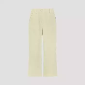 Она пропустила вельветовые брюки Bootcut с окантовкой сзади SwwSlo42870 creamy/55