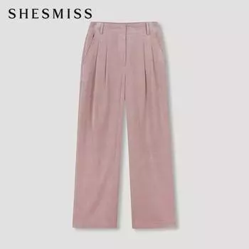 Она S Miss Back Banding Corduroy PantS SwwSln42030 Lp light pink/44