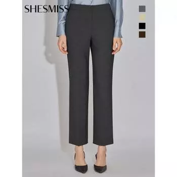 Она S Miss Back Banding Slim брюки SwwSlo32100 blacks/44
