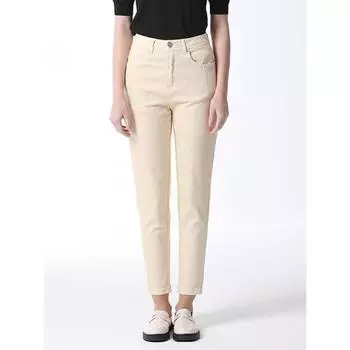 Она S Miss Baggy Fit Color Block Denim PantS Цена 178 000 вон Cream (CR)/55