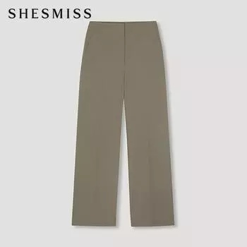 Она S Miss Basic Wide Pants SwwSlo11070 Br Braun/44