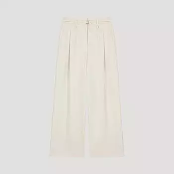 Она S Miss Belted One Tuck Wide брюки SwwSlo41160 Iv Ivory/55