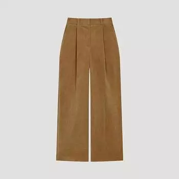 Она S Miss Corduroy One Tuck Wide PantS SwwSlo42860 Ca Camel/44