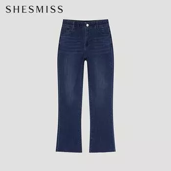 Она S Miss Cutting Узкие Джинсовые Брюки SSmSlo12020 Dn DARK NAVY/55