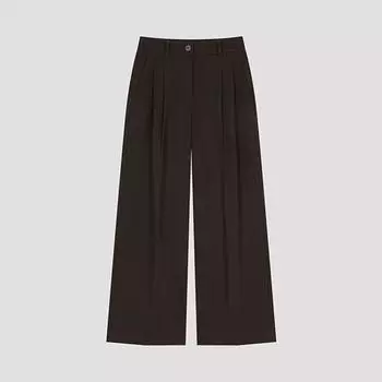 Она S Miss Formal Two Tuck Wide брюки SwwSlo41060 Dw dark brown/44