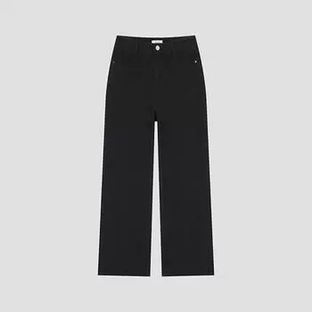 Она S Miss Хлопковые цветные джинсовые брюки SSSmSlo42100 Bk blacks/55