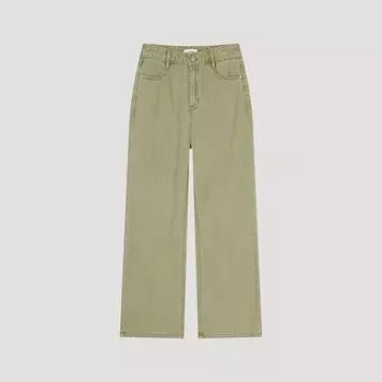 Она S Miss Хлопковые цветные джинсовые брюки SSSmSlo42100 Кб khaki beige/55