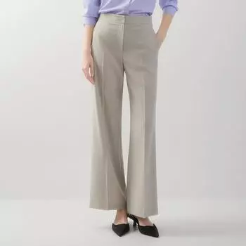 [Она S Miss] классические брюки с отделкой сзади SwwSlo12710 painted/44