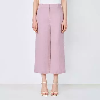 Она S Miss Linen Back Banding Wide pants SwwSlo22010 blacks/55