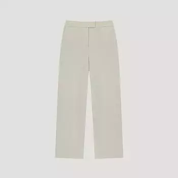 Она S Miss Минимальная задняя полоса Узкие брюки SwwSlo42090 Cr creamy/66