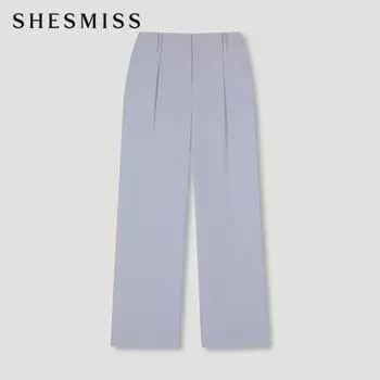 Она S Miss One Tuck Back Banding Wide PantS SwwSlo11050 Ll light blue/44