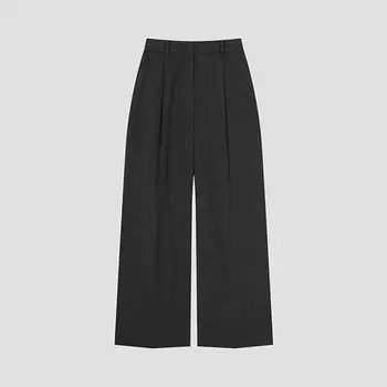 Она S miss One Tuck Setup Широкие брюки SwSSlo41020 Ch charcoal/44
