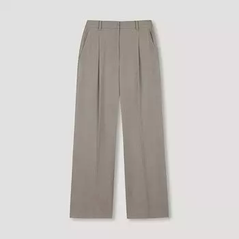Она S miss One Tuck свободные брюки SwwSln32060 Gb gray beige/55