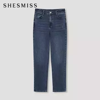 Она S Miss Полубагги крой джинсовые брюки SSmSln32050 Dl dark blue/55
