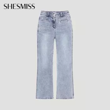 Она S miss Slim Bootcut джинсовые брюки SSmSlo32020 Ll light blue/55